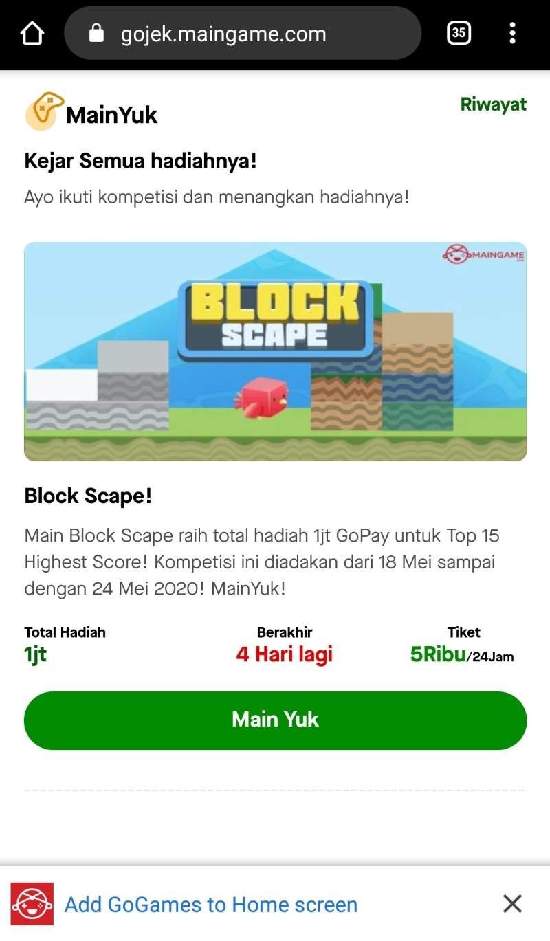 Maingame.com Hadir dalam Layanan GoGames dari Gojek!