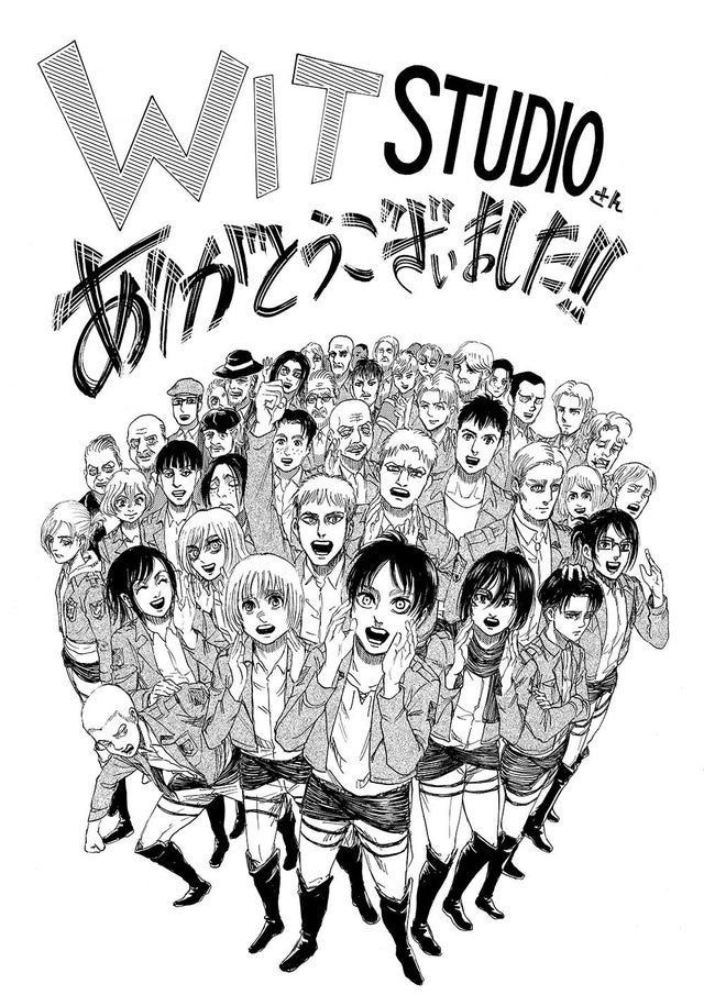 Animenya Ganti Studio, Komikus AoT Berterima Kasih Kepada Wit Studio!