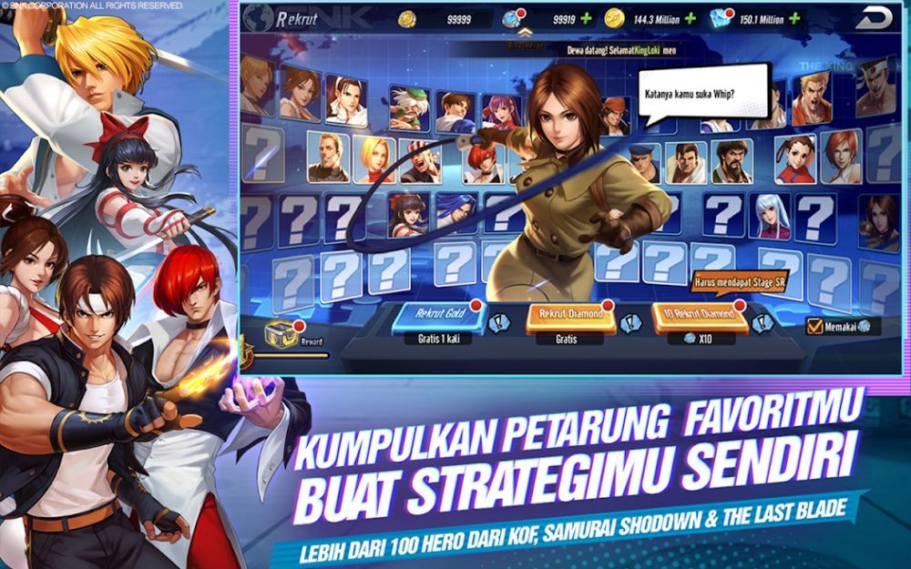 Game KOF AllStar Pertarungan Sengit akan Hadir di Indonesia!