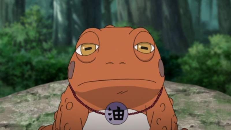 5 Katak Terkuat dari Gunung Myoboku di Seri Naruto 