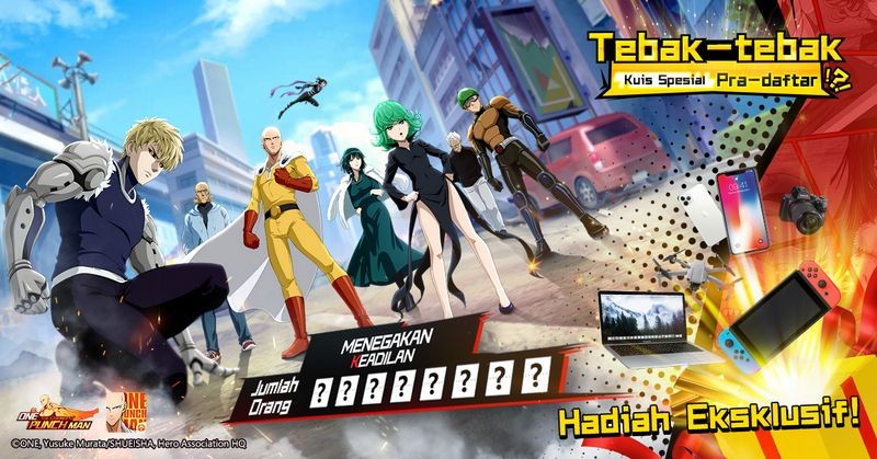 Jadilah Pahlawan di Smartphone Kamu Di One Punch Man: The Strongest