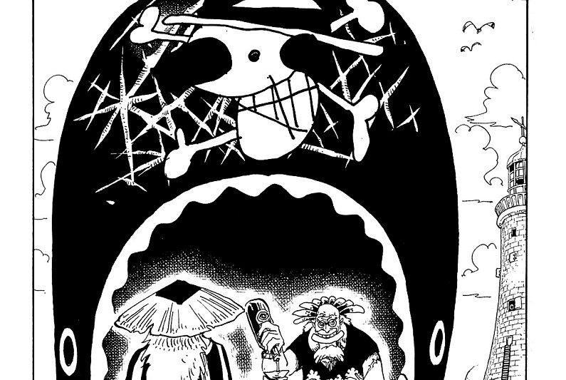 Masih Misteri Siapa Pria Yang Minum Bersama Crocus Di One Piece 631