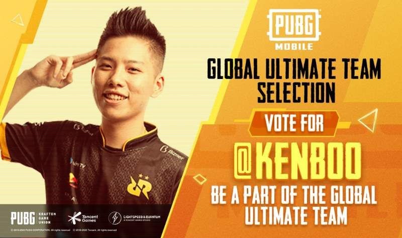PUBG Mobile Global Ultimate Team Selection, Kompetisi untuk Influencer