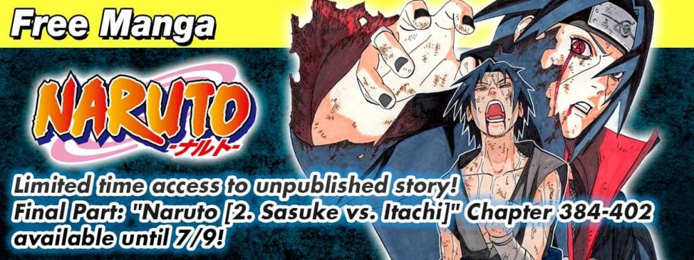 Spesial! Baca 3 Pertarungan Terbaik di Naruto Gratis di Manga Plus!