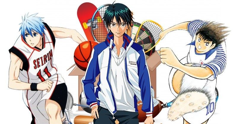 sport anime kuroko no basket prince of tennis captain tsubasa