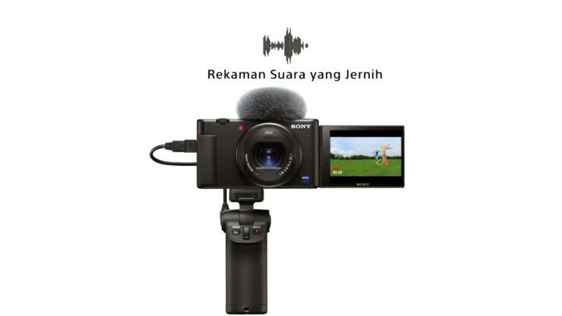 Sony Rilis Kamera Poket ZV-1 untuk Videografi!