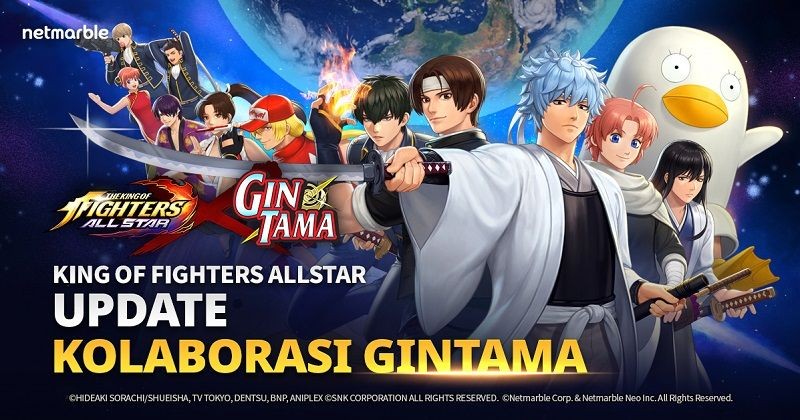 [THE KING OF FIGHTERS ALLSTAR] Samurai Gintama Bergabung dalam Kolaborasi Baru Netmarble.jpg