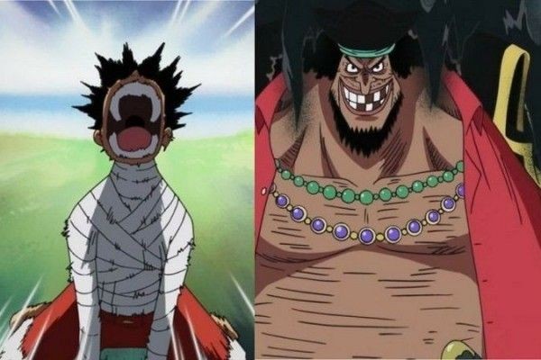 luffy dan blackbeard