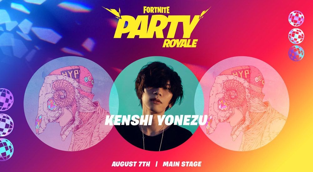 Fortnite tapi Lemon? Kenshi Yonezu Bakal Konser di Game Fortnite!