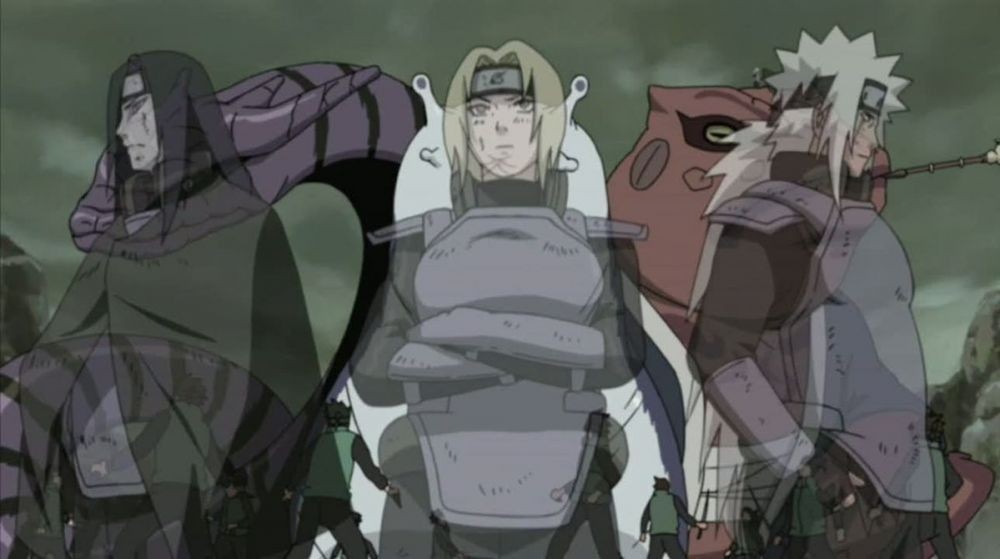 Tiga Ninja Berbahaya, Ini Peringkat Sannin Terkuat di Naruto!