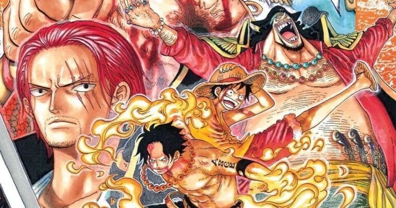 Shanks dan Blackbeard Selalu Bersama di Sampul Volume One Piece?!