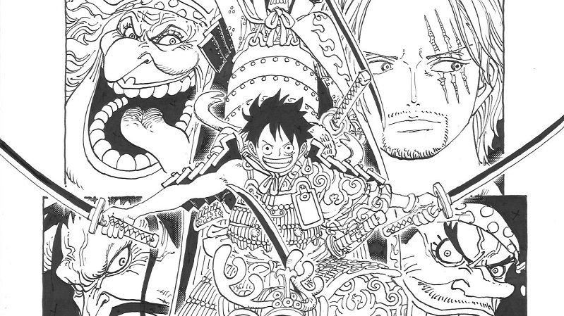 Shanks dan Blackbeard Selalu Bersama di Sampul Volume One Piece?!