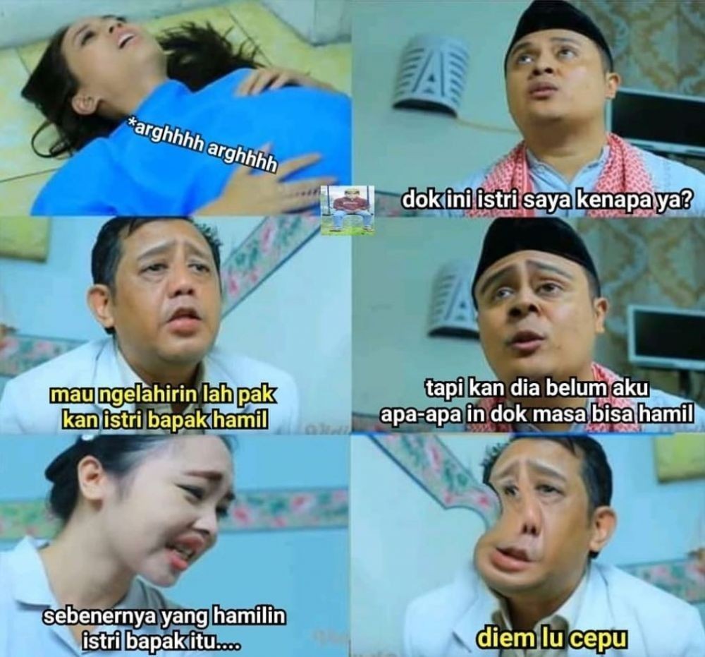 10 Meme Adegan Rumah Sakit di Sinetron yang Bikin Ngakak Abis 