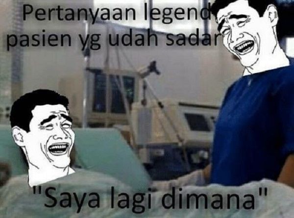 10 Meme Adegan Rumah Sakit di Sinetron yang Bikin Ngakak Abis 