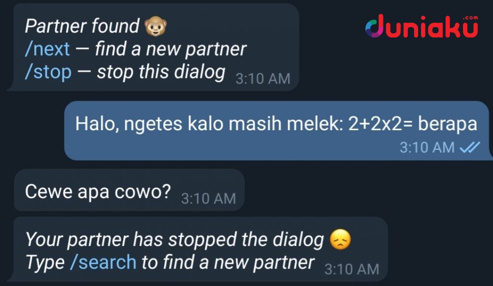 Kocak! Kami Mencoba Chat Anonymous Telegram, Ini 10 Hasilnya!