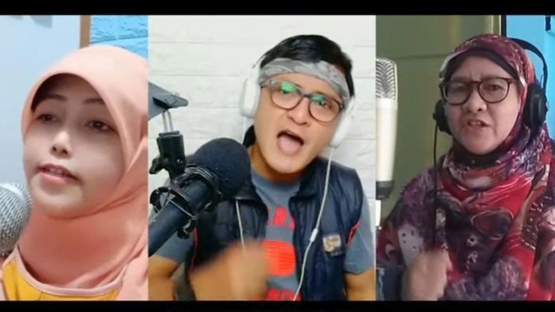Obaka Hito dengan Pengisi Suara Naruto Indonesia Nyanyikan GO!!!