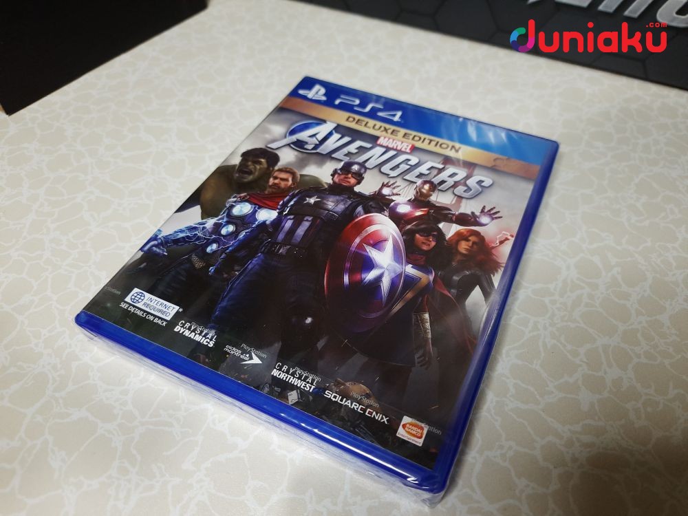 Unboxing Marvel's Avengers Earth's Mightiest Edition PS4!