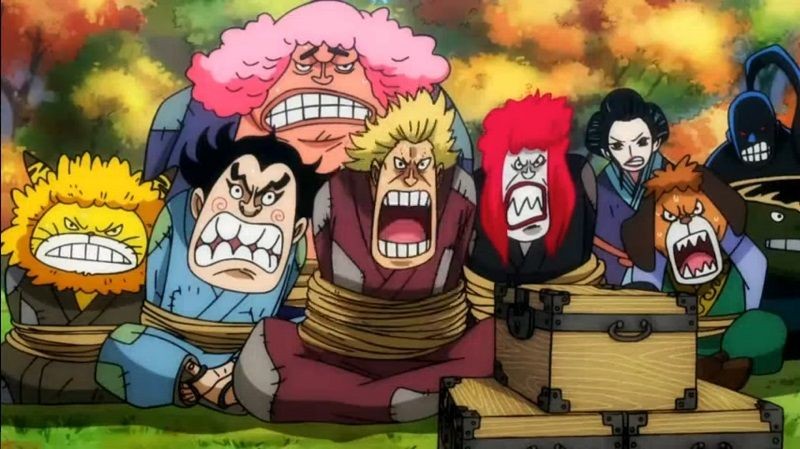 7 Fakta Kelompok Akazaya Nine, Para Samurai Andalan Oden di One Piece