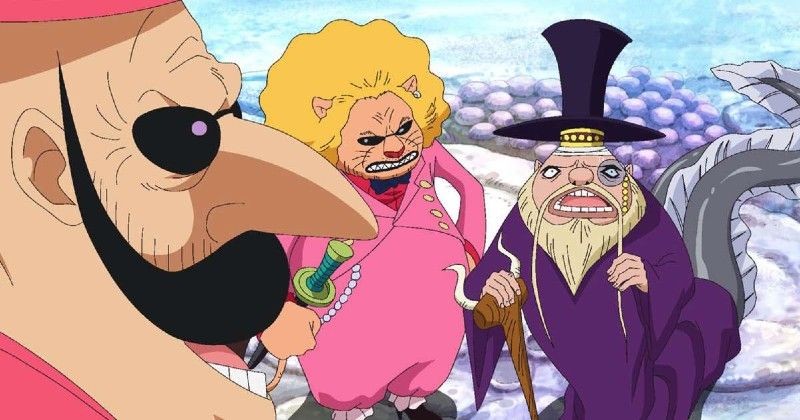 minister of the left pekoms baron tamago fishmen island one piece