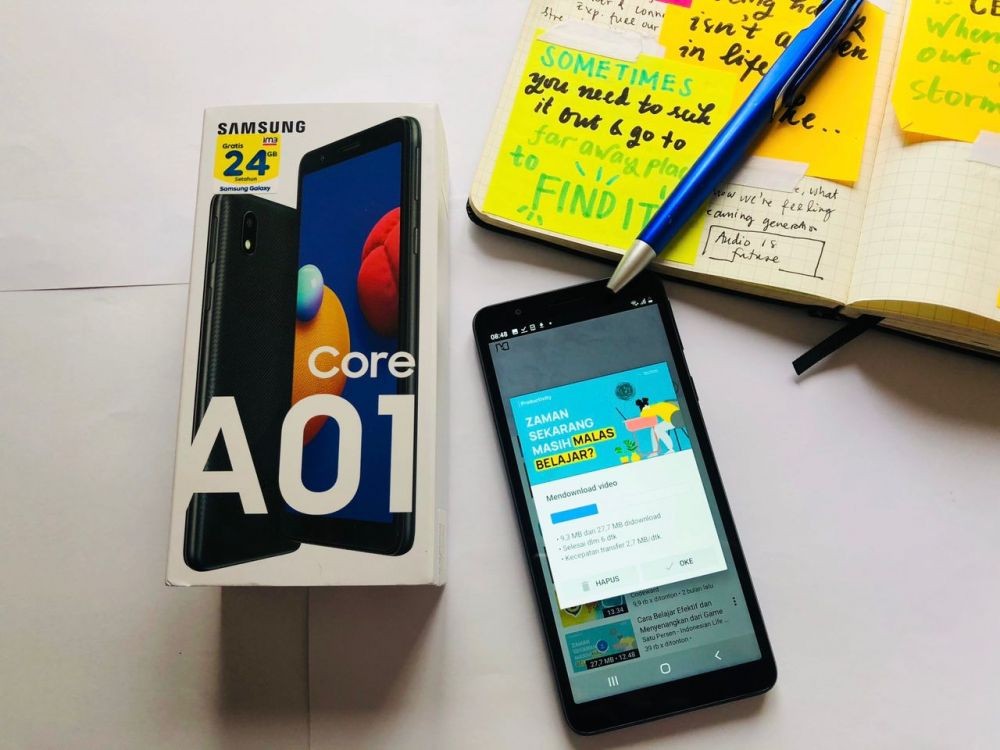 Dukung Samsung Semangat Tetap Sekolah dengan Samsung Galaxy A01 Core!