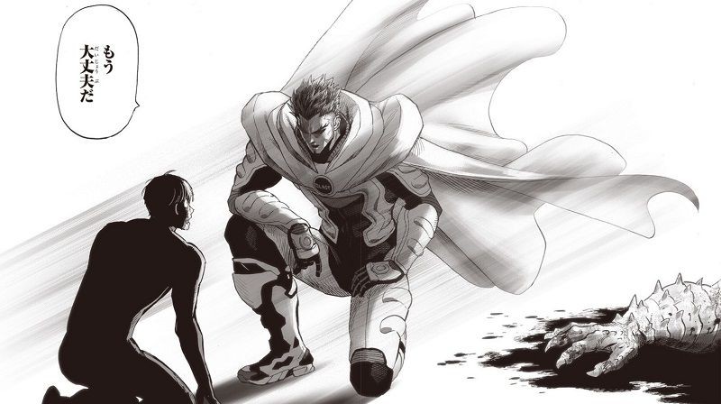 Beda dari Versi ONE, Blast Ketemu Saitama di One Punch Man Bab 139!