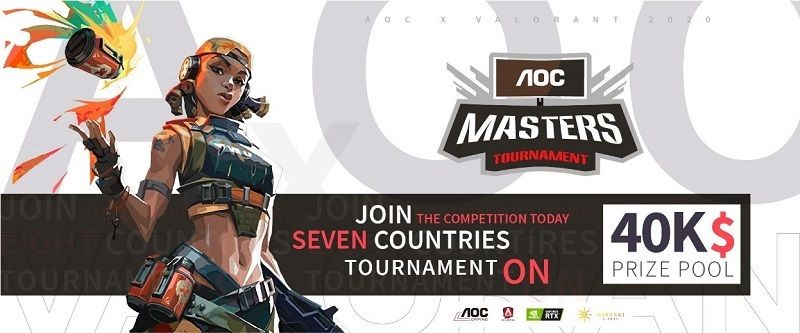 Turnamen Valorant Skala Asia Tenggara, AOC Masters Tournament Dimulai!