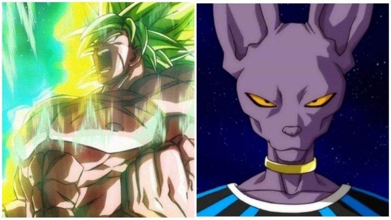 Broly dan Beerus