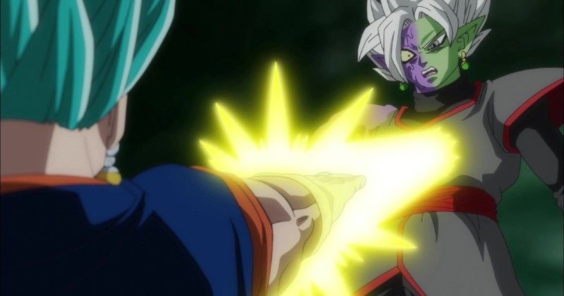 fused zamasu dragon ball super defeated by vegito