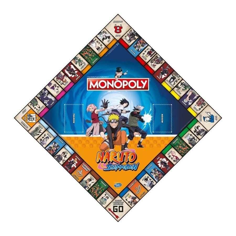 naruto monopoly gamestop