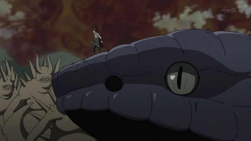 7 Fakta Aoda di Naruto, Ular yang Setia dengan Sasuke!