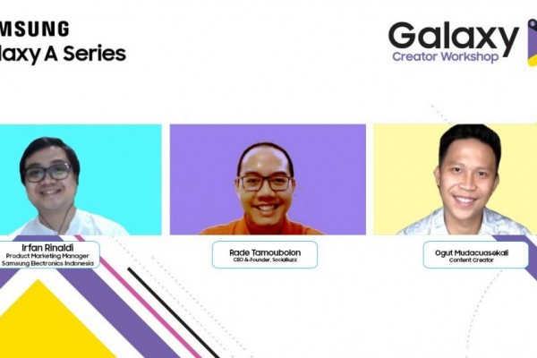 Ajak Jadi Kreator Konten, Samsung Jalankan Galaxy Creator Workshop!