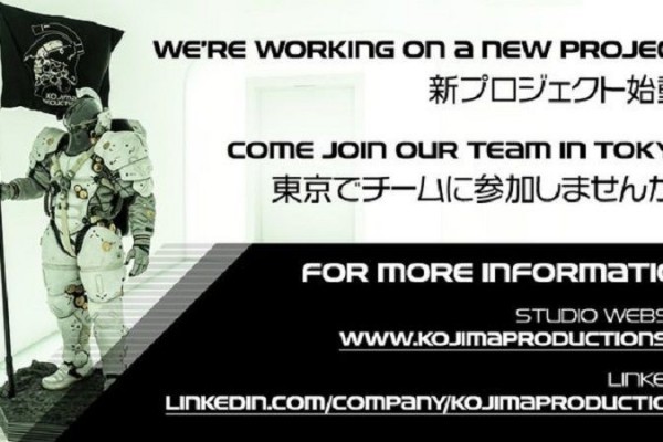 Buka Lowongan Kerja, Game Baru Hideo Kojima Telah Terkonfirmasi!