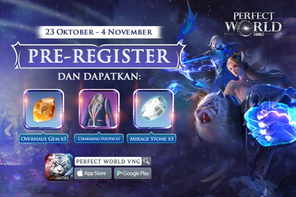 Perfect World Mobile Hadir di Indonesia 5 November