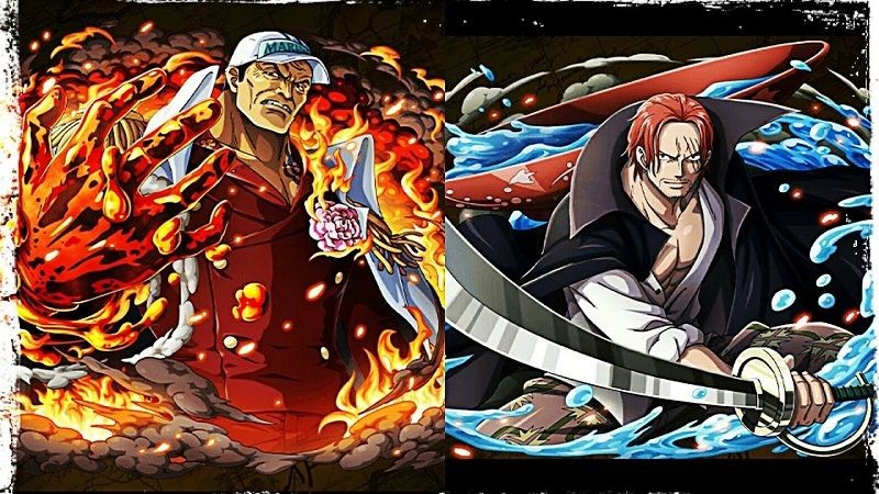 Sakazuki dan Shanks