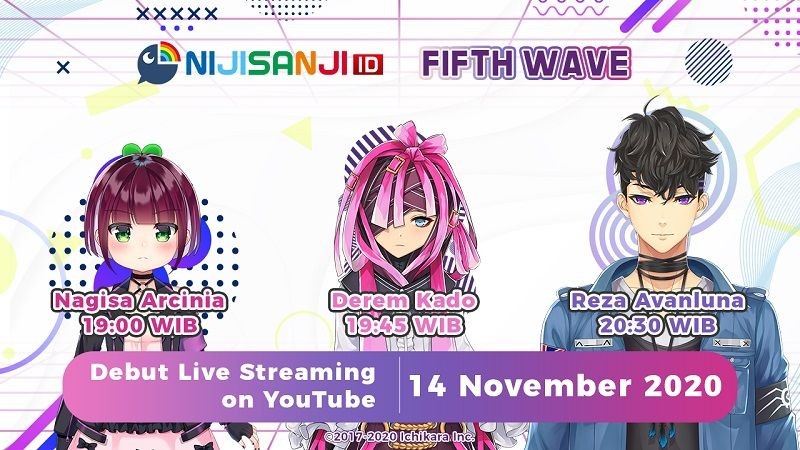 Virtual Liver Baru NIJISANJI ID Bakalan Debut 14 November 2020!