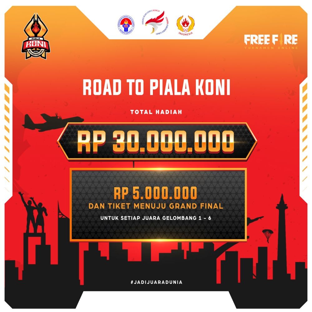 Piala KONI 2020 Semakin Dekat, Pendaftarannya Telah Tembus 24.000 Tim!