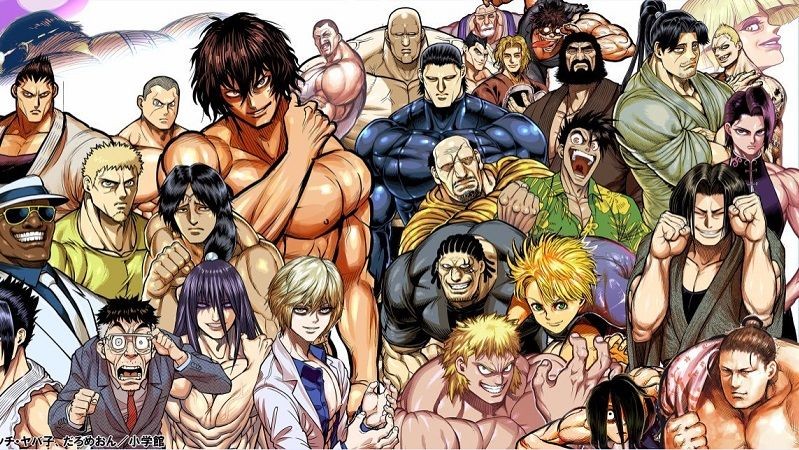 Sampai Manga Berakhir, Inilah 10 Petarung Terkuat di Kengan Ashura!
