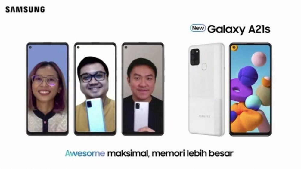 Bareng Serunya Acara GCW, Samsung Galaxy A21s Rilis di Indonesia!