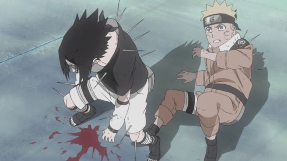 Momen Sarada Melindungi Boruto Mirip dengan Sasuke dan Naruto Dulu?