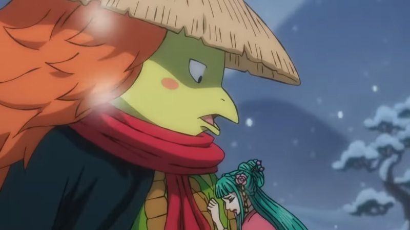 Preview One Piece Episode 953: Kisah Masa Lalu Hiyori dan Kawamatsu!