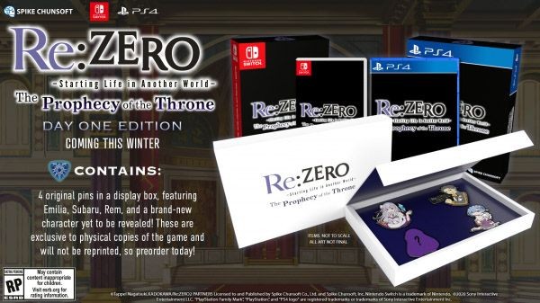 Trailer Terbaru Adaptasi Game Re:ZERO TPotT Ungkap Dub Inggris!