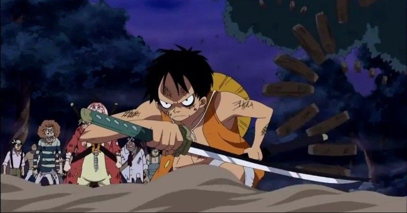 Luffy uses sword pre-nightmare luffy kage kage one piece.jpg