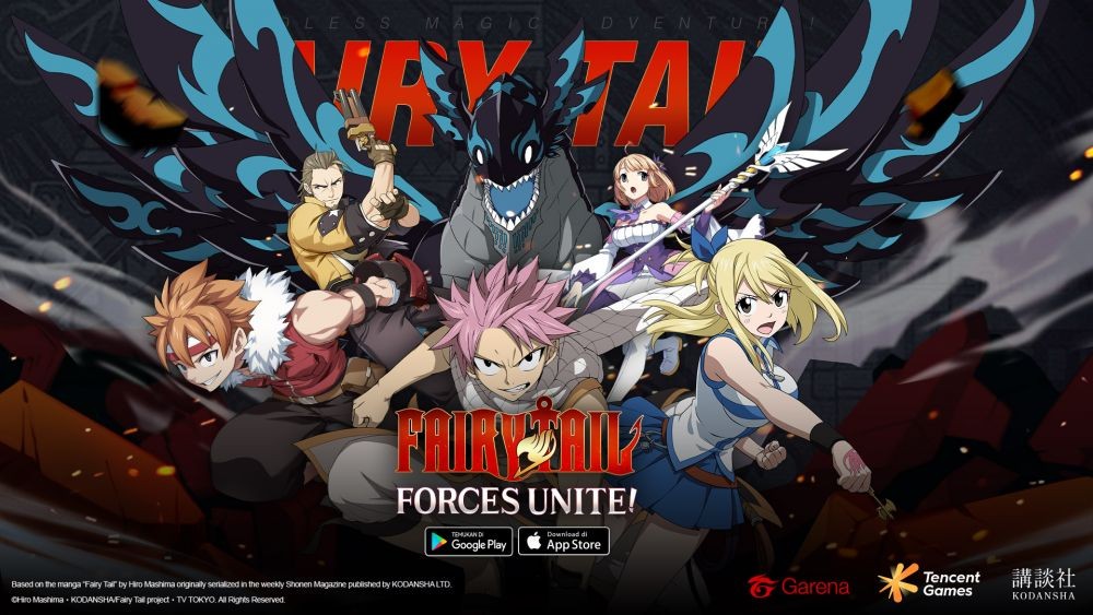 Garena Bareng Kodansha! Fairy Tail Forces Unite Sudah Rilis!