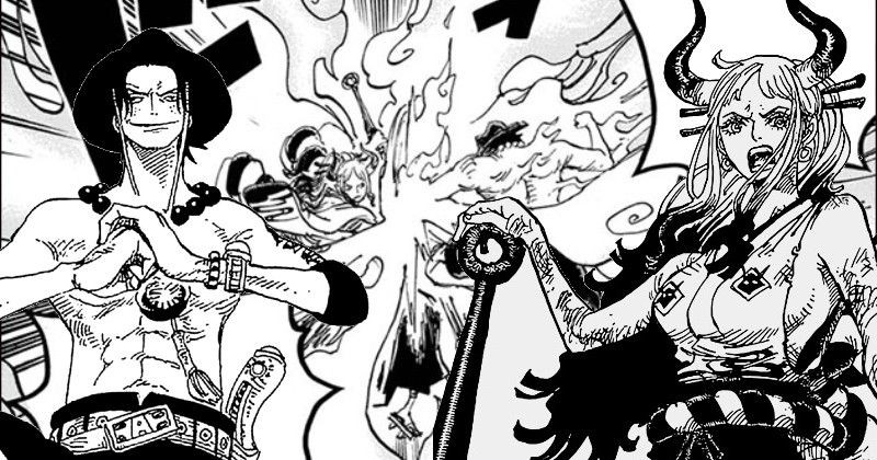 one piece- portgas d. ace and yamato  One piece episodes, One piece manga, One  piece ace