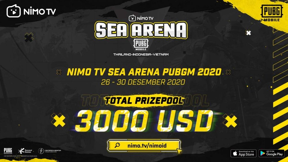 Akhir Tahun Chicken Dinner? Nimo TV SEA Arena PUBGM 2020 Siap Digelar!