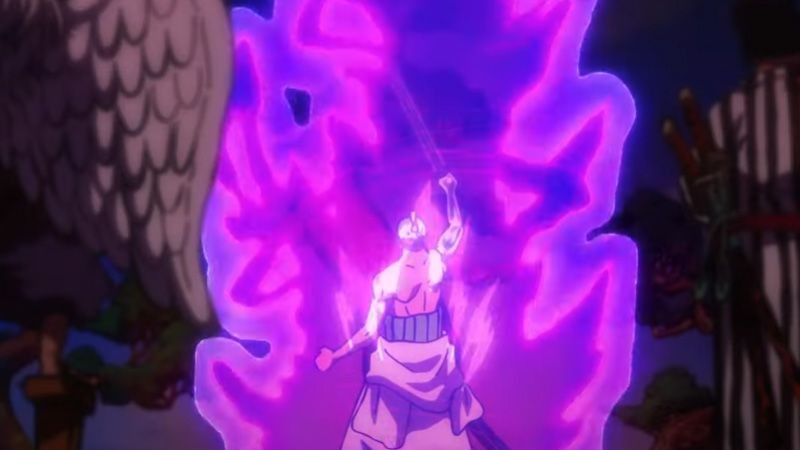 Toei Animation on X: ZORO ⚔️ ⚔️ 🔥 🔥 ENMA #OnePiece [Ep. 956