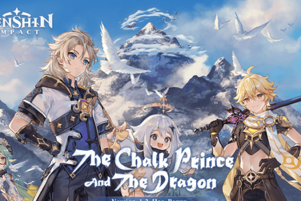 Update Genshin Impact 1.2, The Chalk Prince and The Dragon Telah Hadir