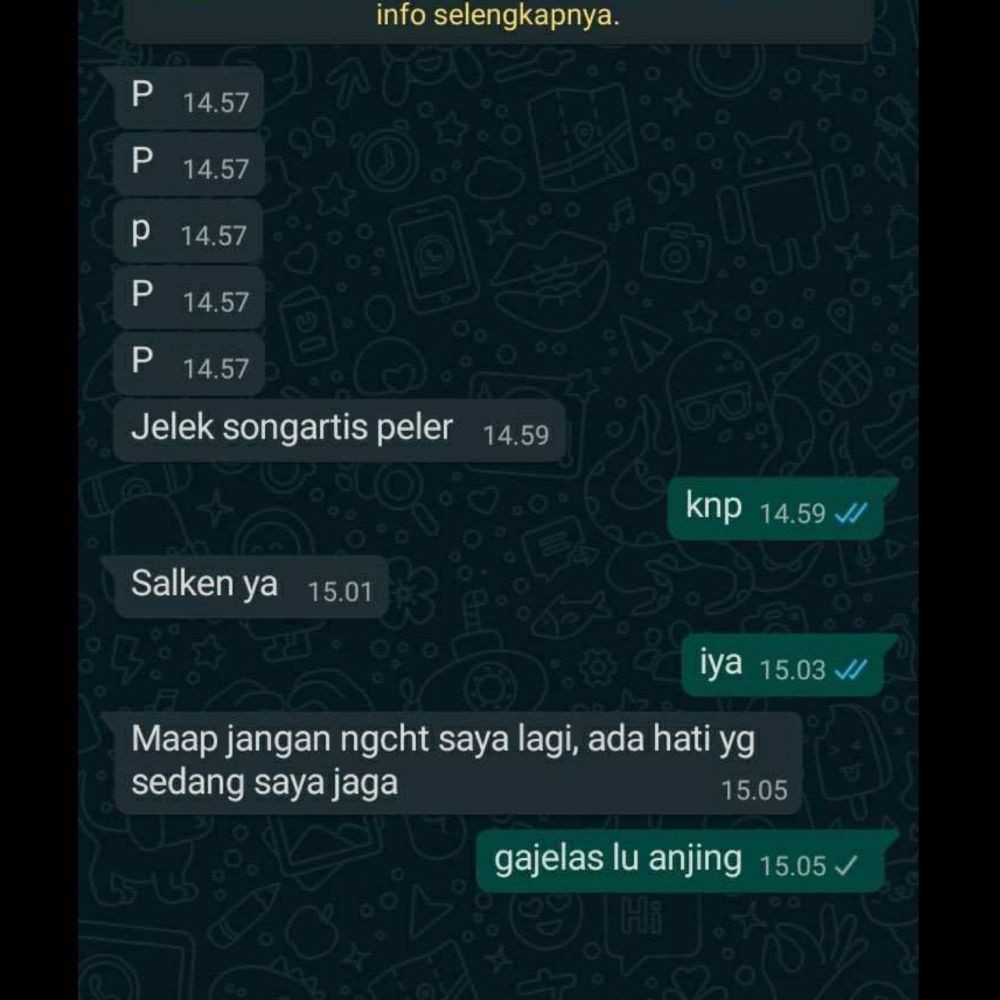 Bikin Ngakak! 9 Chat Ngajak Kenalan Ini Nggak Jelas Banget!