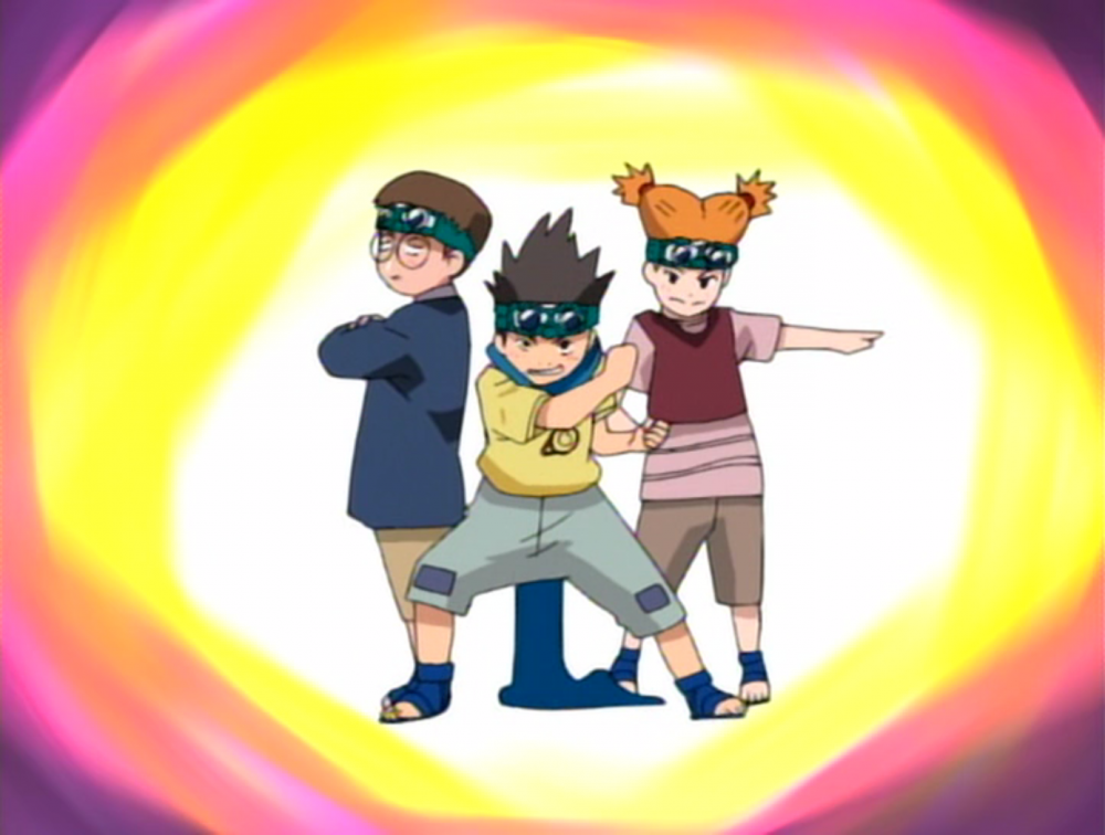 naruto shippuden konohamaru team