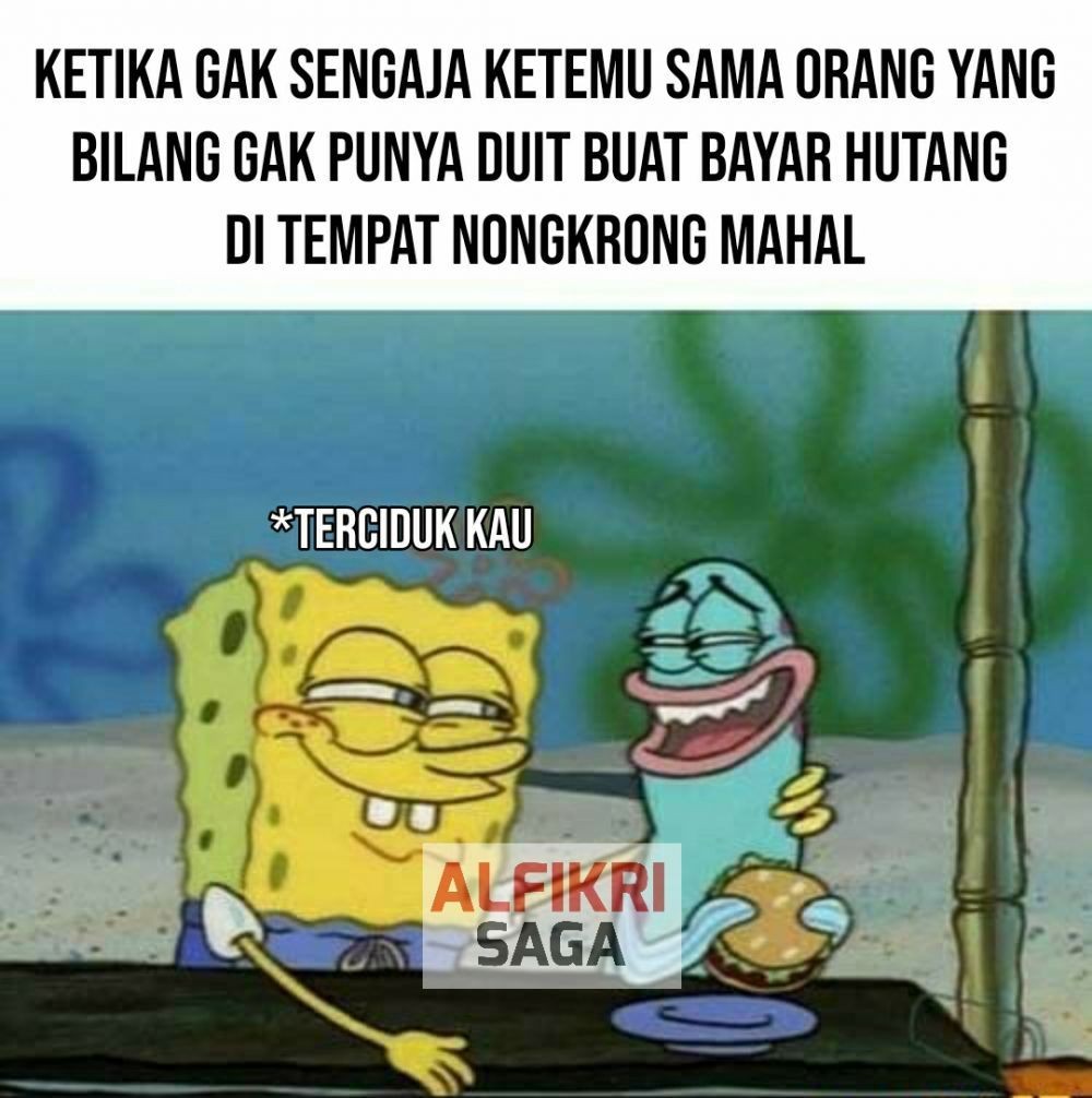 meme menagih hutang